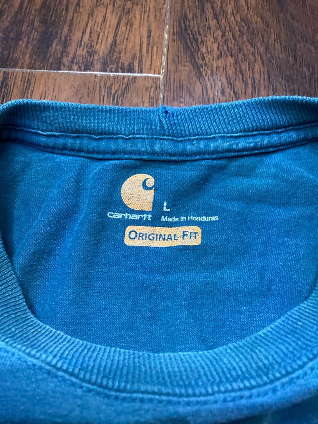 Carhartt Original Fit Short-Sleeve Pocket T-Shirt Blue Size L 3