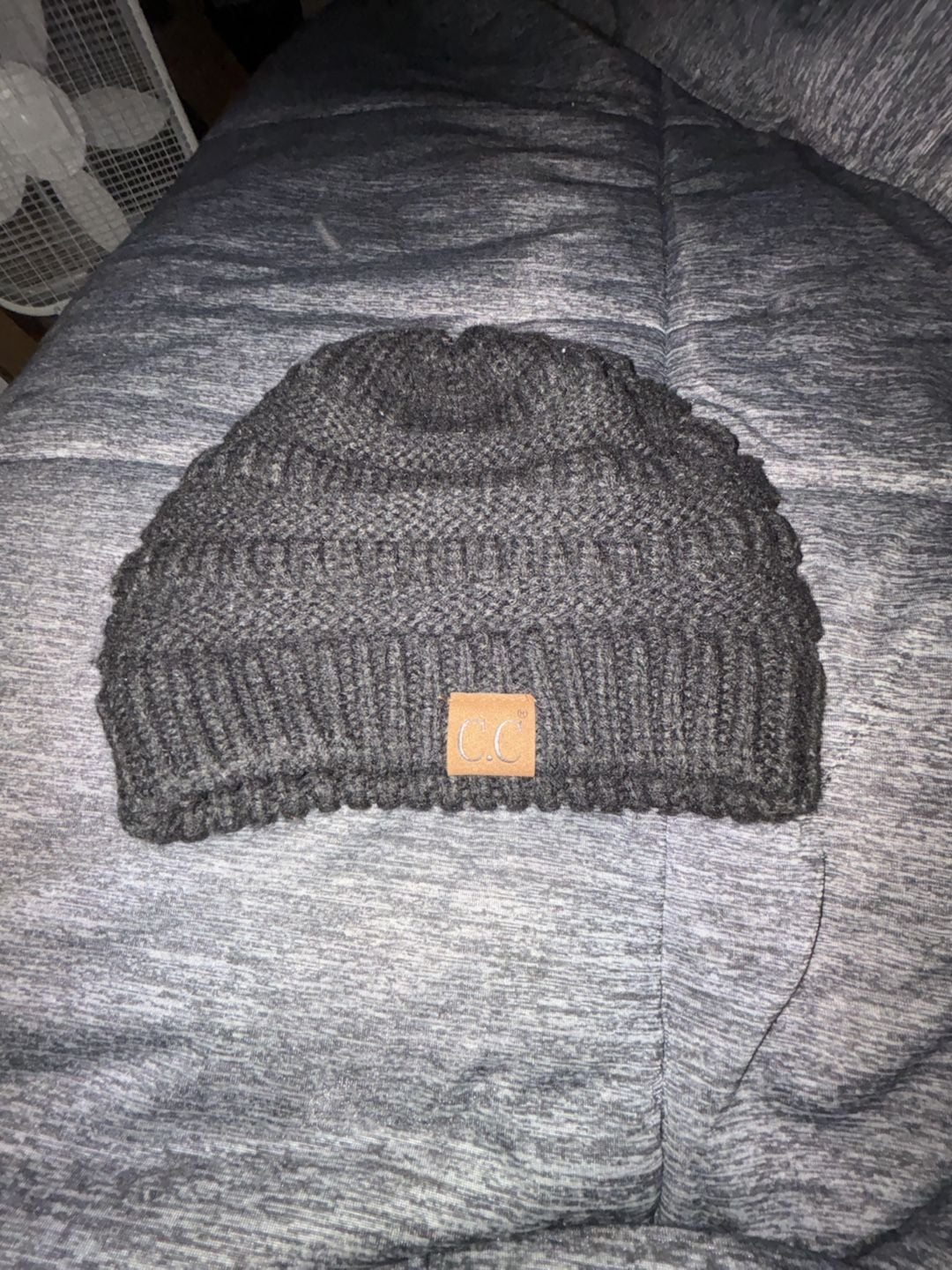CC Brand Solid Black Ribbed Beanie "The Original" Beanie – Gals and Dogs Boutique Limited, 2