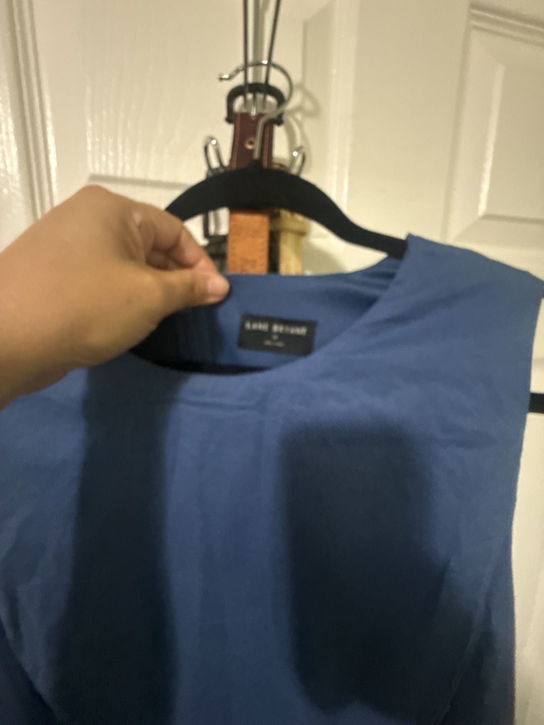 Lane Bryant Blue Sleeveless Midi Dress 2