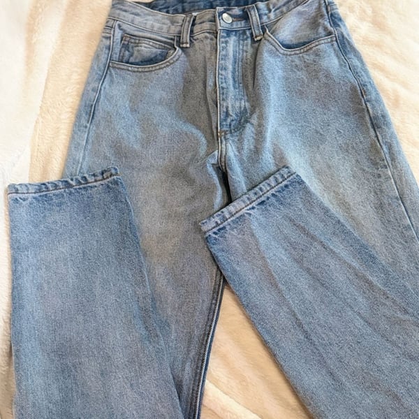 J. Galt Light Wash Straight Leg Jeans Size M
