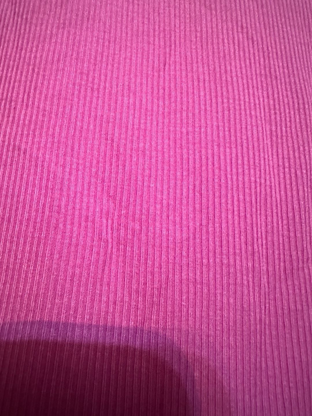 Zenana Pink Ribbed Scoop Neck Tank Top XL 3