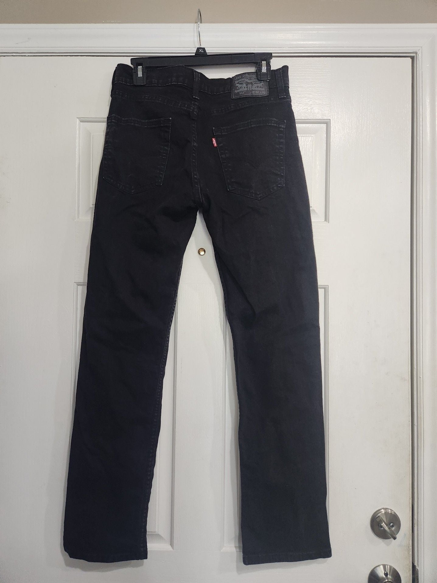 Levi's 511 Slim Fit Black Jeans W32 L32 4
