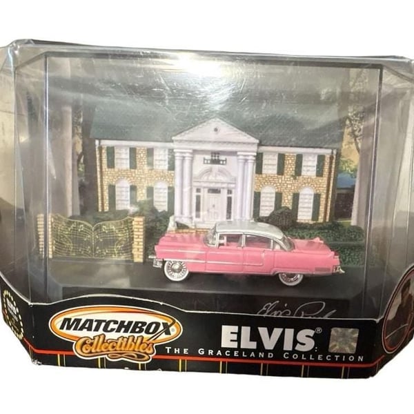 Matchbox Collectibles 1955 Cadillac Fleetwood 60 Special Elvis The Graceland