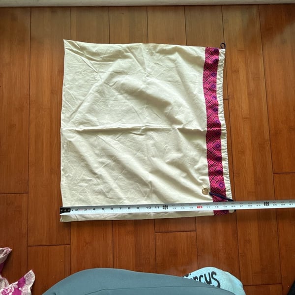 Tory Burch Dust Bag Purse Travel Storage 20.5" x 22" Drawstring 