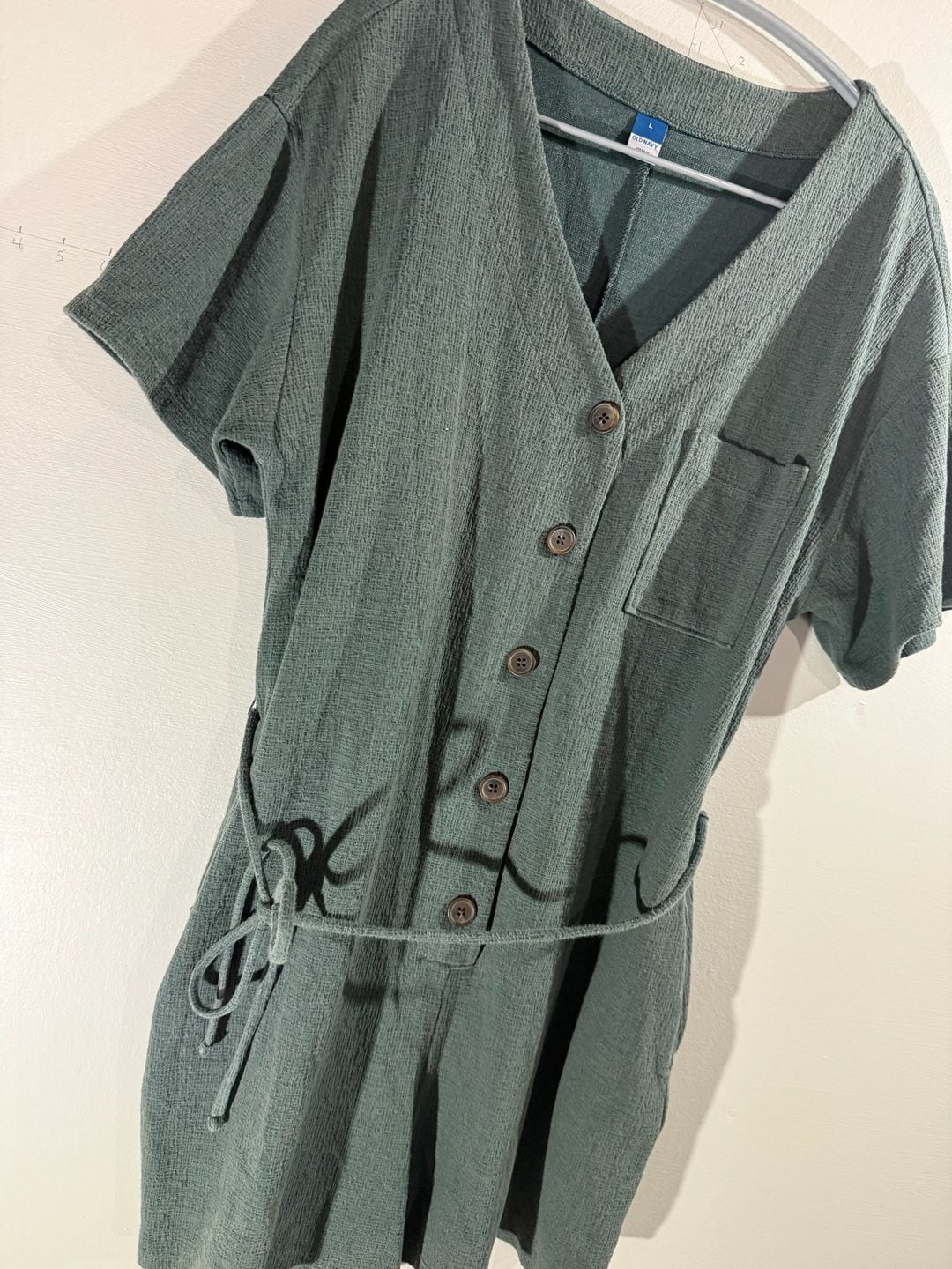 Old Navy Textured-Knit Utility Short-Sleeve Romper 5