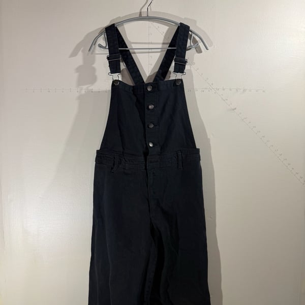 Universal Thread Black Denim Overalls Size 14