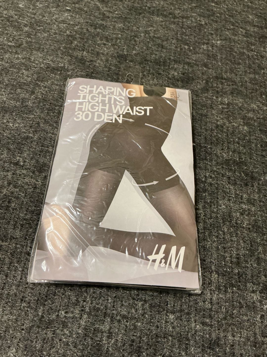 H&M Shaping Tights High Waist 30 Denier Black Size L 2 available 1