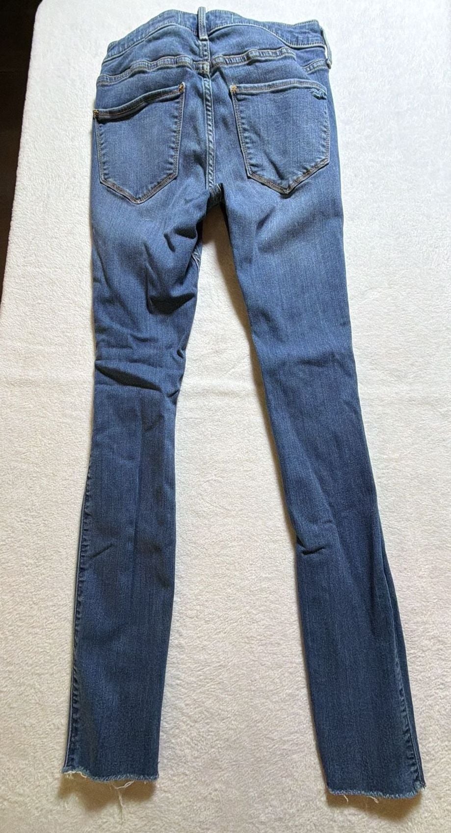 Hollister High-Rise Jean Legging Distressed Medium Wash Size 5R W27 L28 4