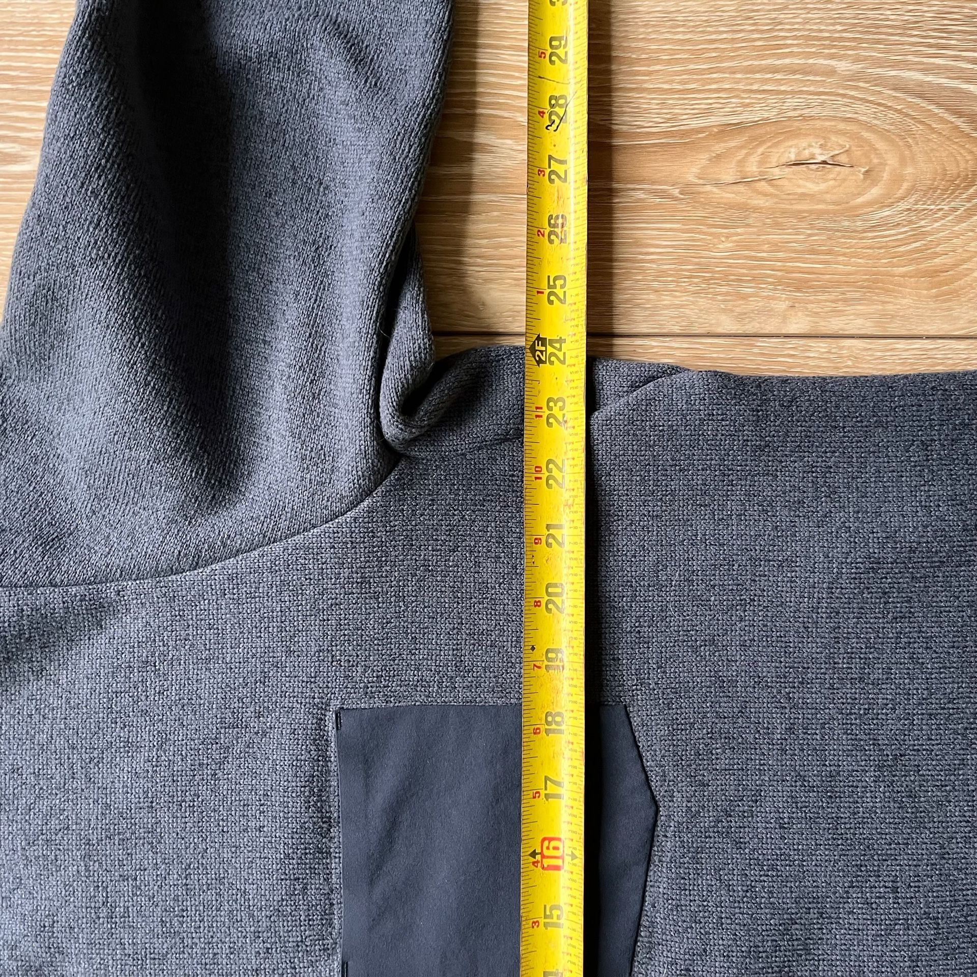 Arc'teryx Covert Sweater Women's Fleece Crewneck Pocket Grey Size XL 6
