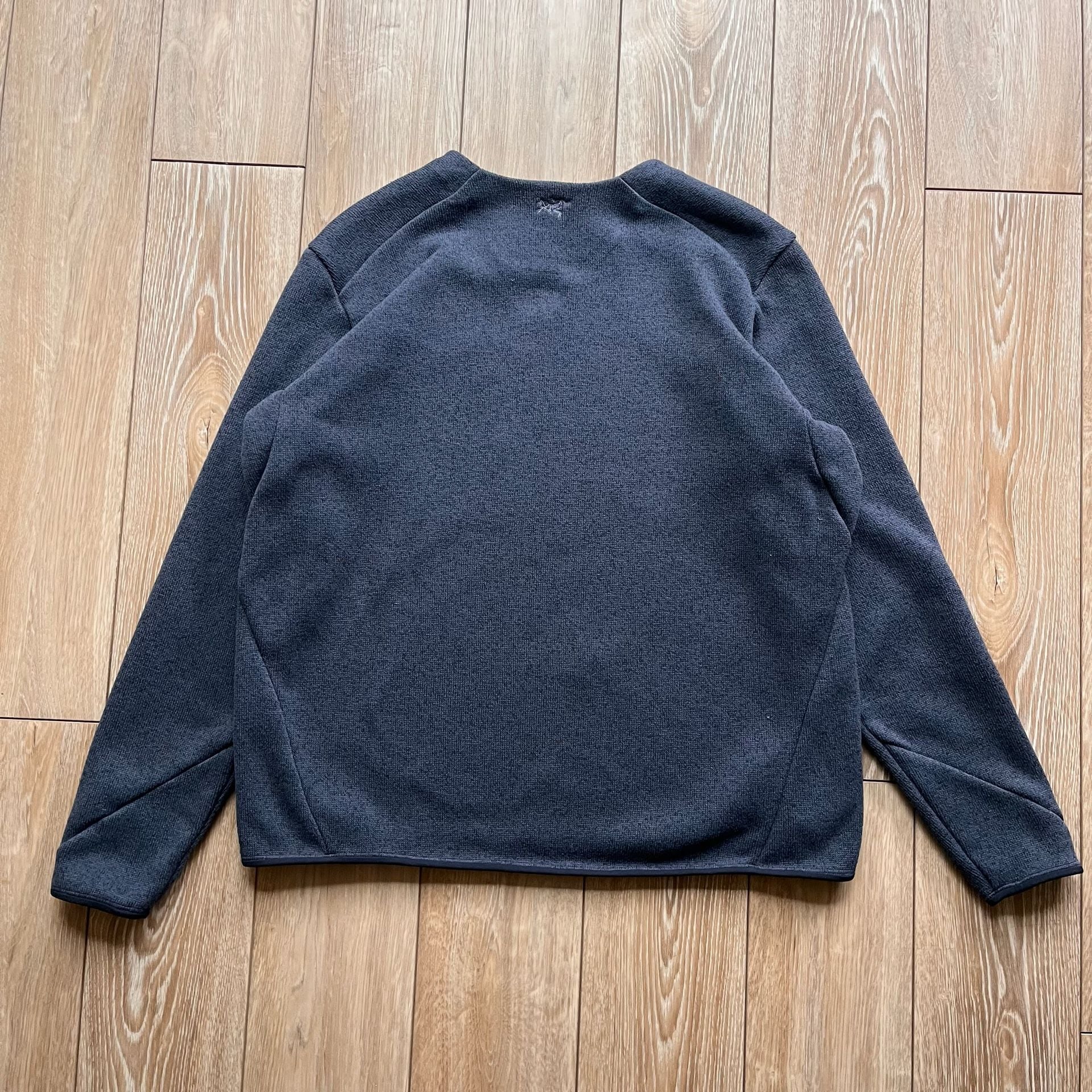 Arc'teryx Covert Sweater Women's Fleece Crewneck Pocket Grey Size XL 8