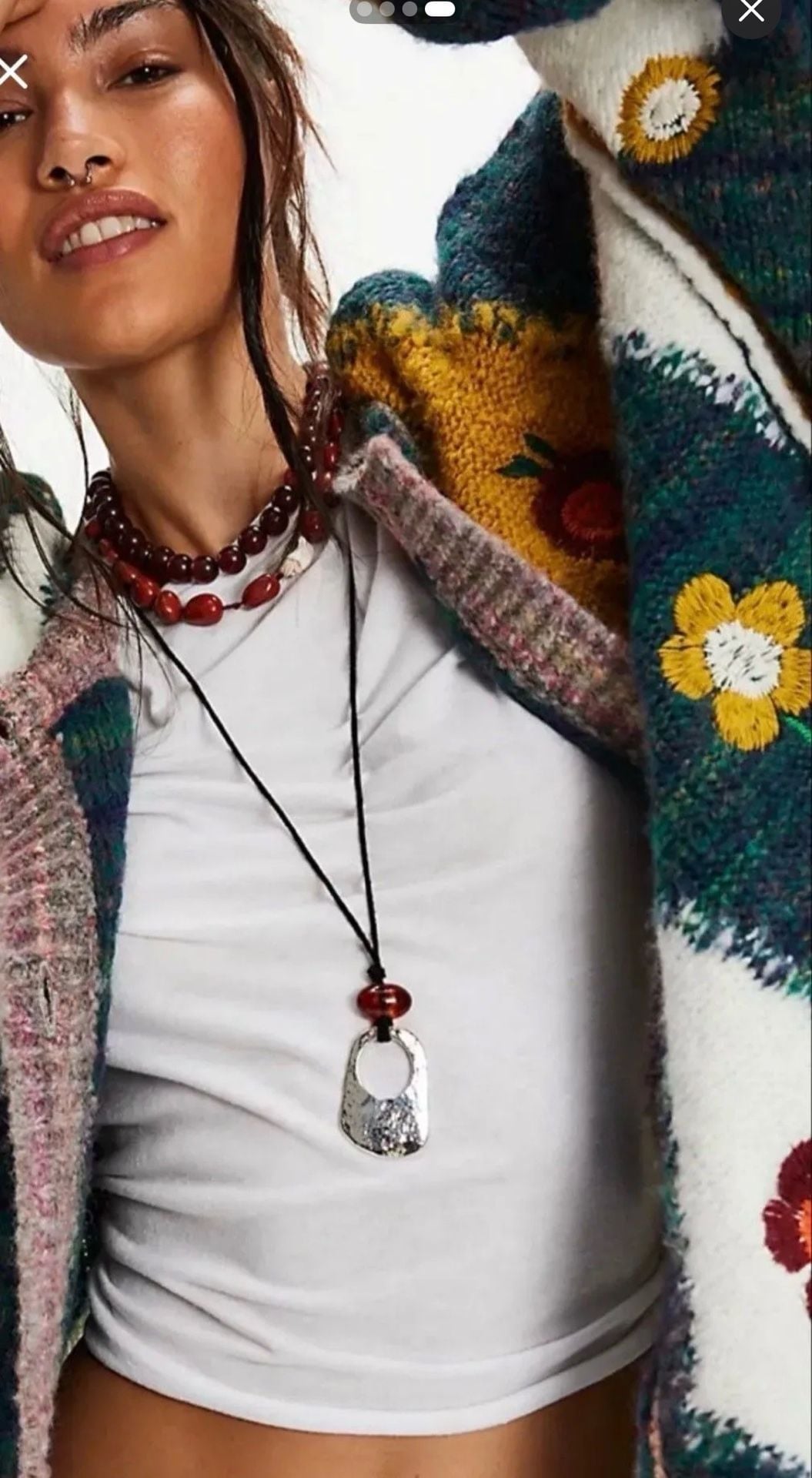 Free People Right On Time Layer Necklace 3