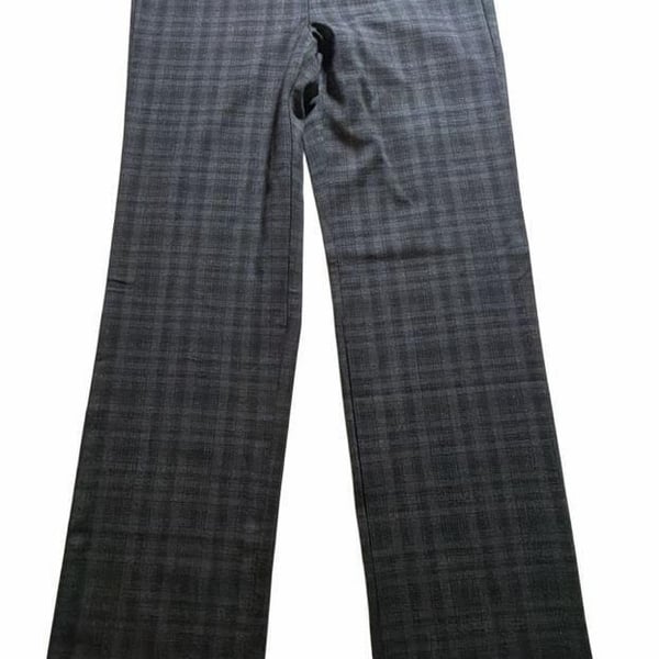 Gloria Vanderbilt Women's Straight Leg Plaid Pants Size 6