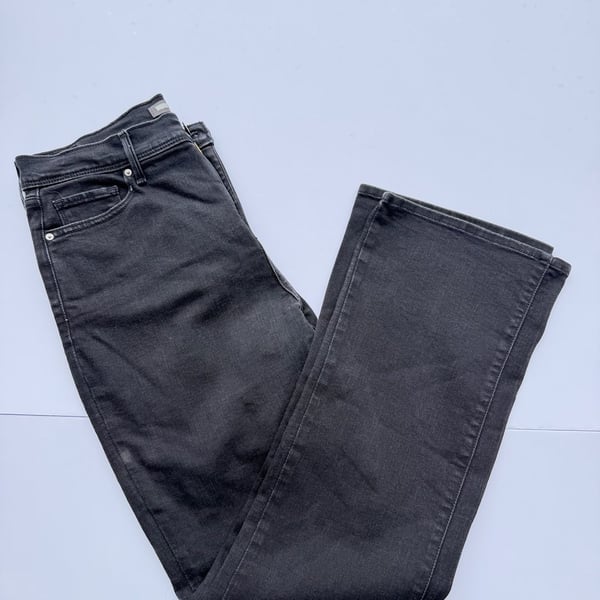 Levi's Perfectly Slimming 512 Bootcut Black Jeans Size 12