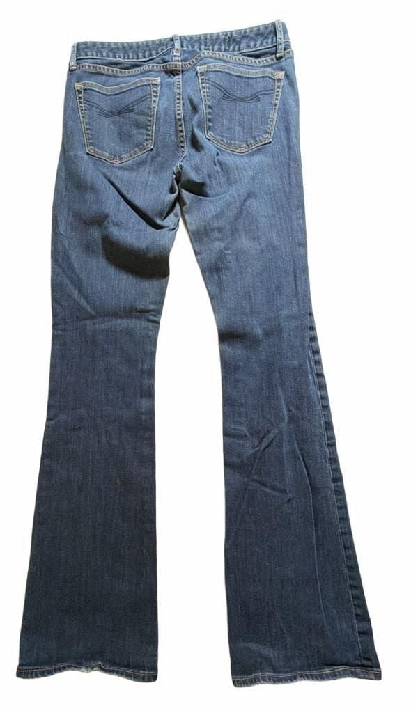 Gap 1969 Curvy Flare Blue Denim Jeans Size 27/4L 4