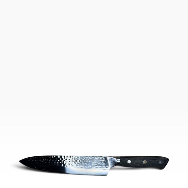 Ruidla Hammered Chef Kitchen Knife