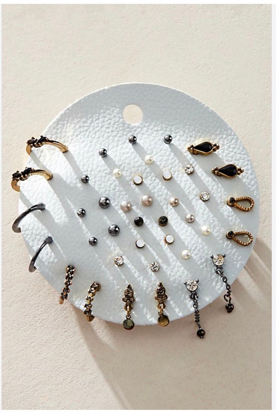 Free People Teeny Tiny Mega Stud Earring Set 2