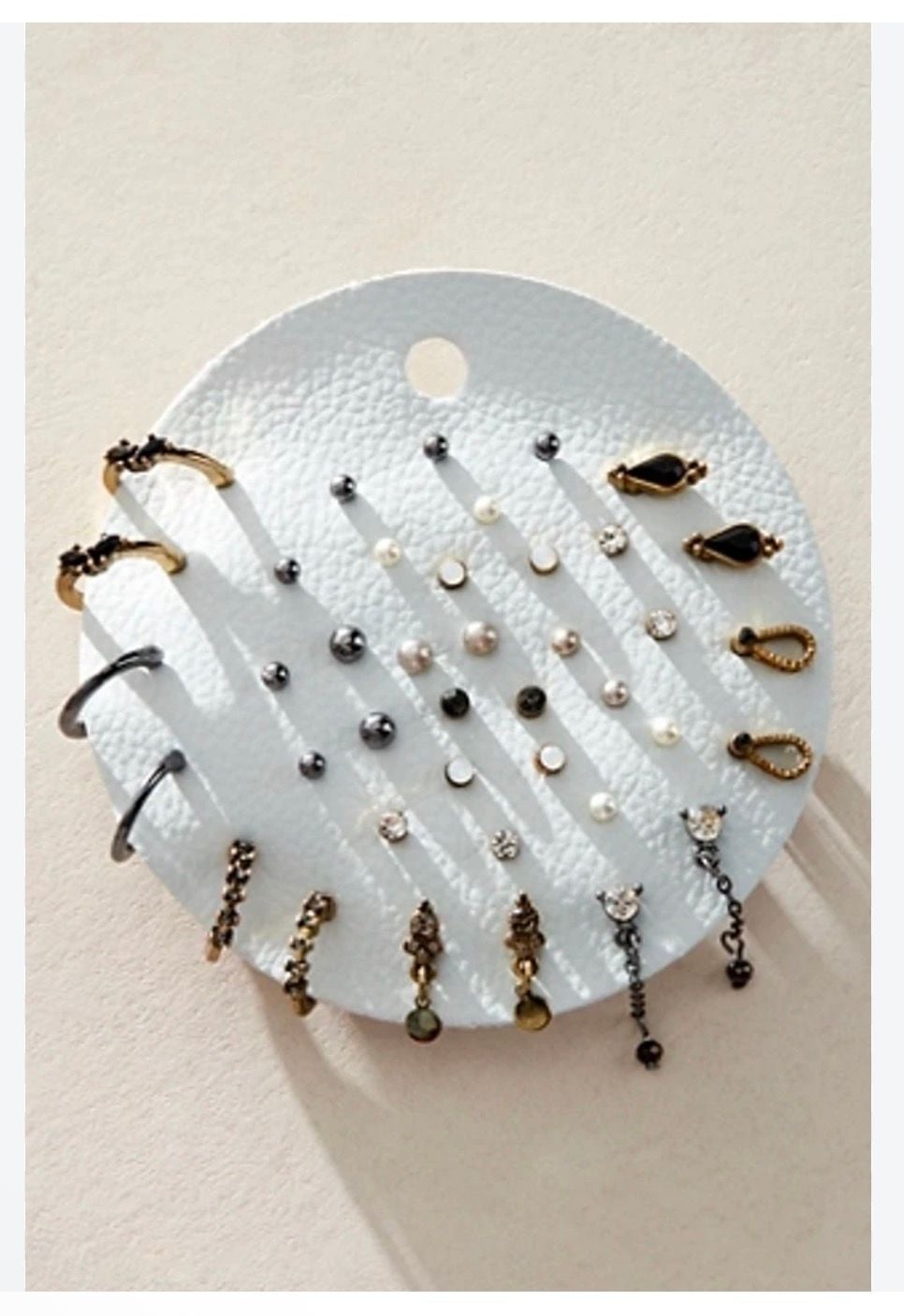 Free People Teeny Tiny Mega Stud Earring Set 3