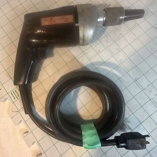 Dayton Model 4Z173A 1/4 inch Scrdrvr Production Electric Screwdriver