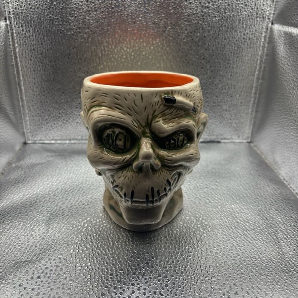 Trader Sam's Enchanted Tiki Bar Shrunken Zombie Head 2nd Edition Tiki Mug