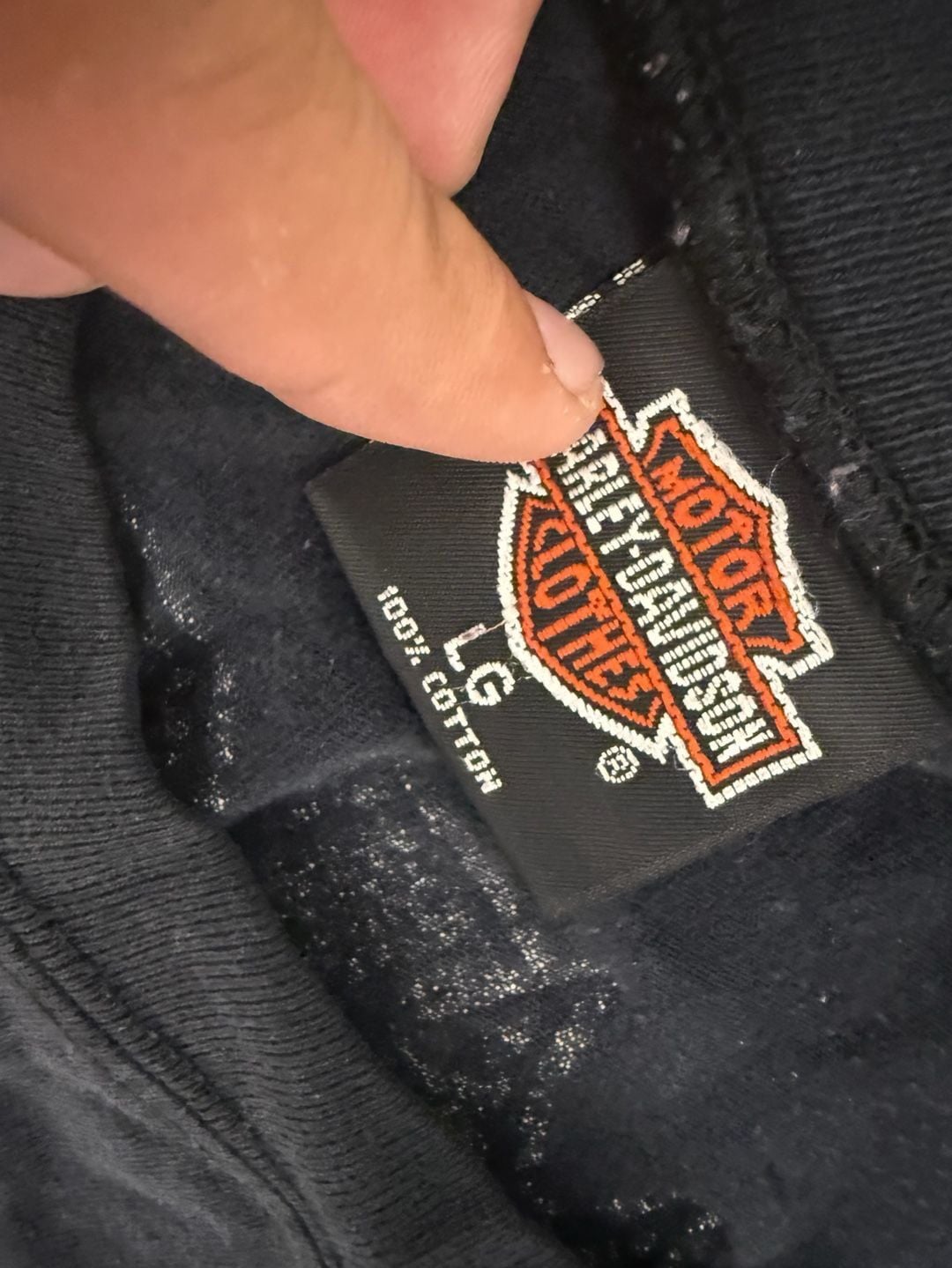 1992 Harley Davidson Littleton New Hampshire Long Sleeve T-Shirt Size L 3