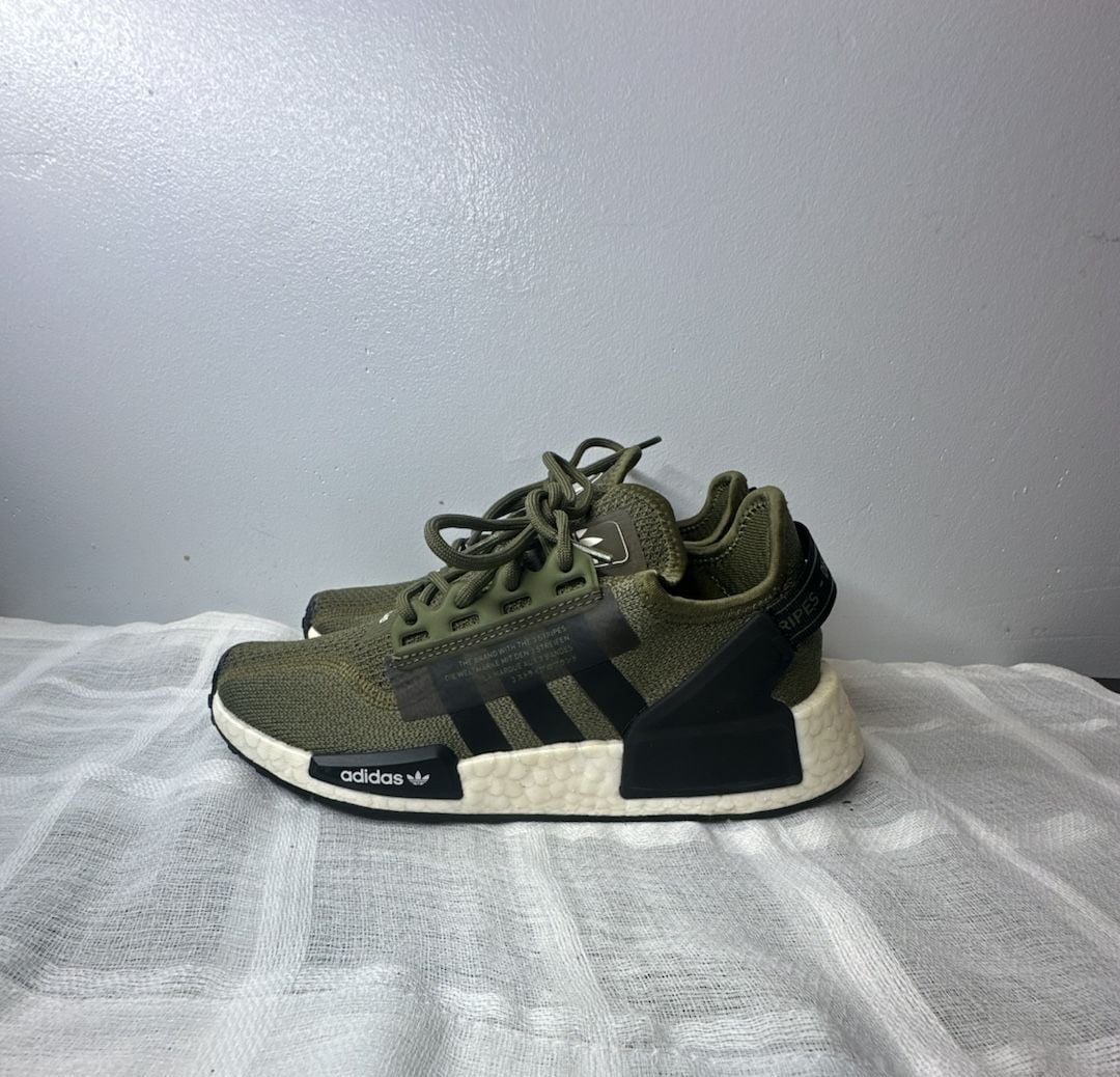 Adidas Originals NMD R1 V2 Focus Olive Green Casual Shoes 3