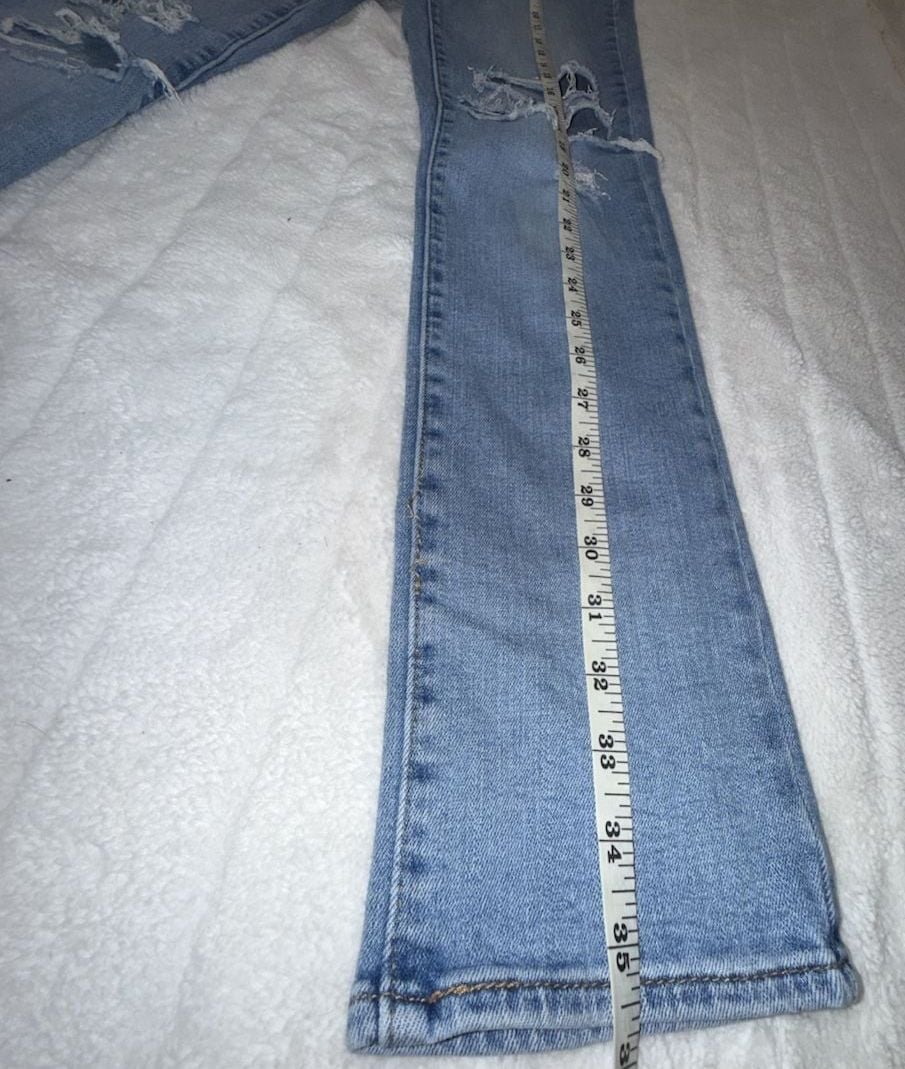 Levi's 721 High Rise Skinny Jeans 25x28 6