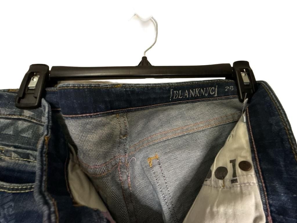 BLANKNYC Printed Skinny Jeans Size 28 4