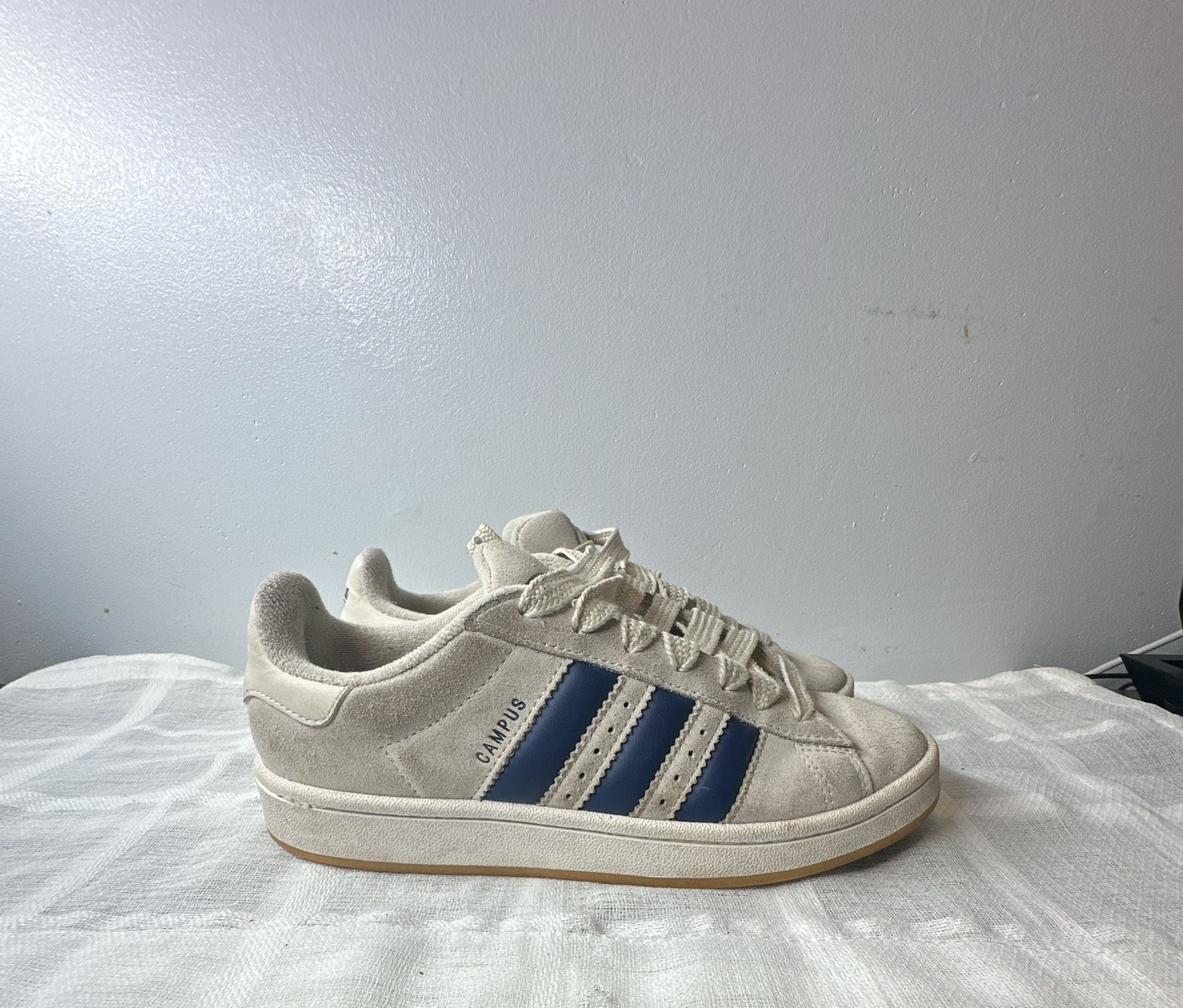 Adidas Campus 00s Aluminium Dark Blue Gum 4