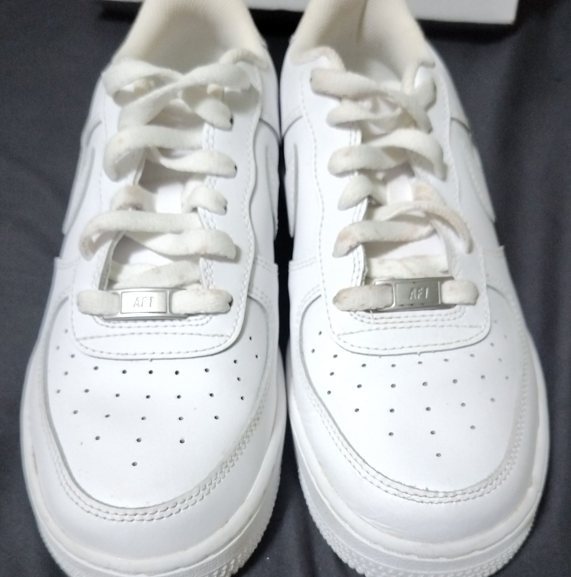 Nike Air Force 1 Low Triple White Sneakers with Box RR size 7 10