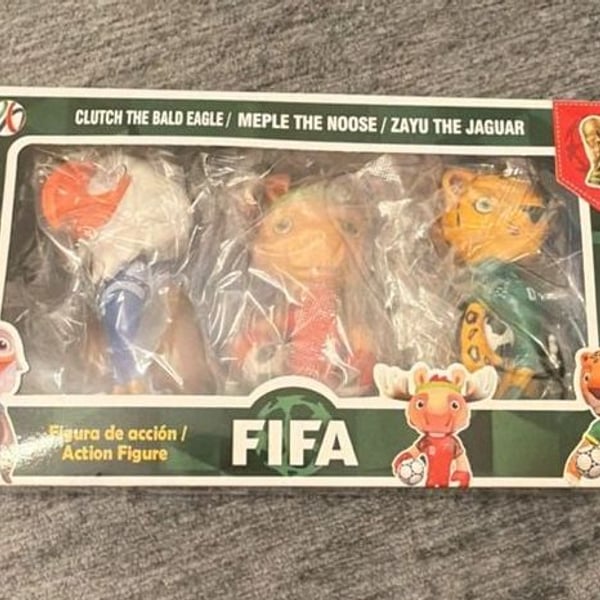 FIFA World Cup 2026 3” Figure Set (Maple, Zayu, Clutch)