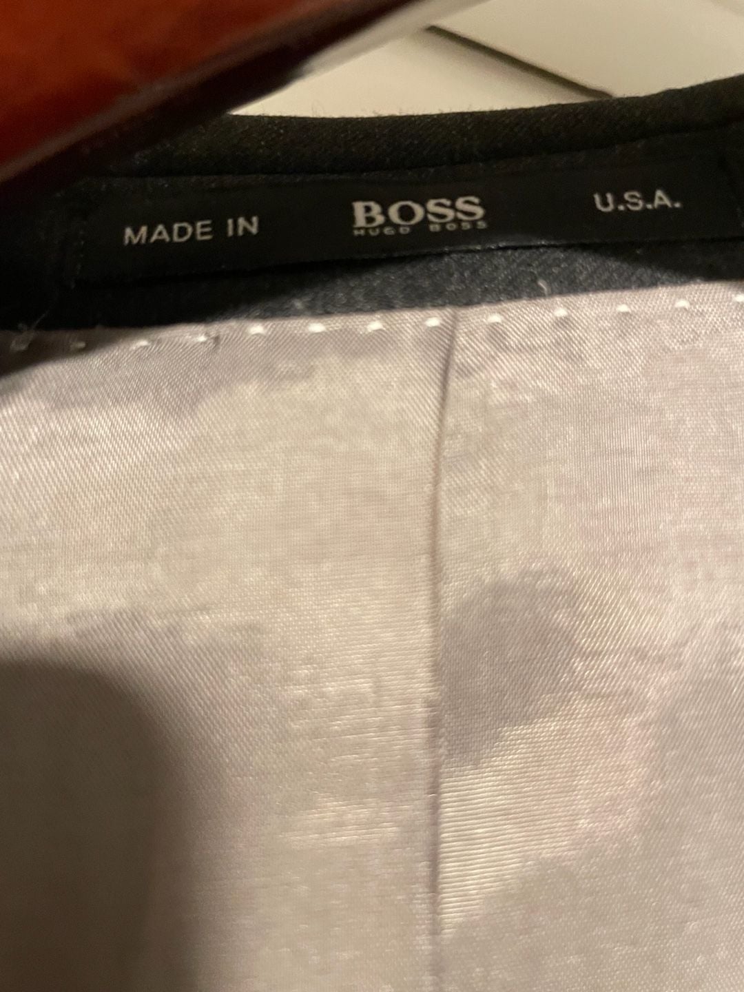 Hugo Boss Black Two-Piece Wool Suit Jacket and Pants Set 11