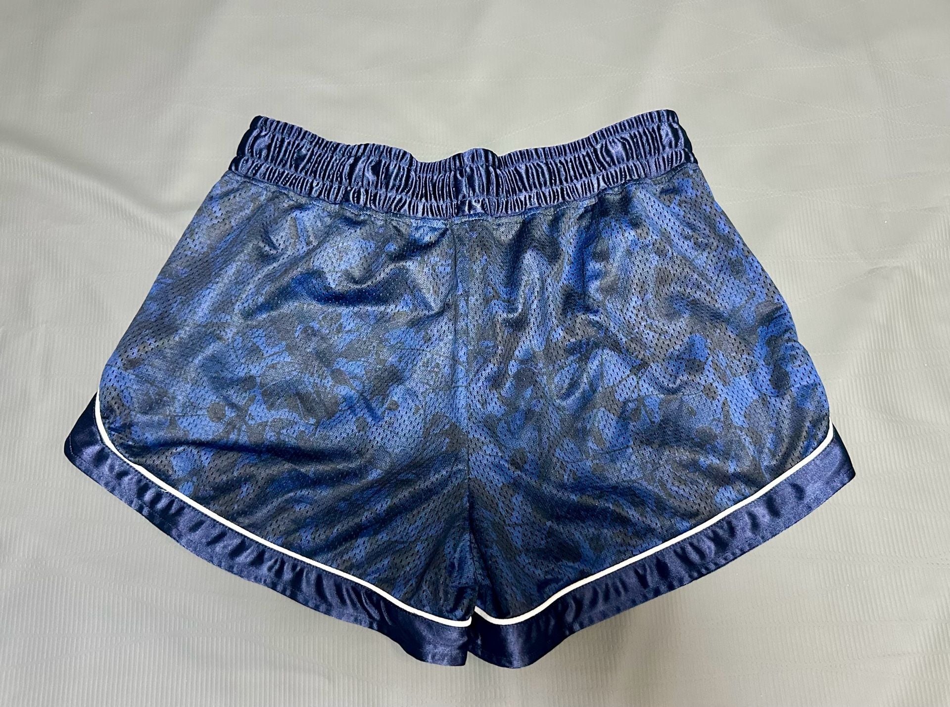 Jordan Michigan Wolverines Mesh Athletic Shorts Blue Women's L 3
