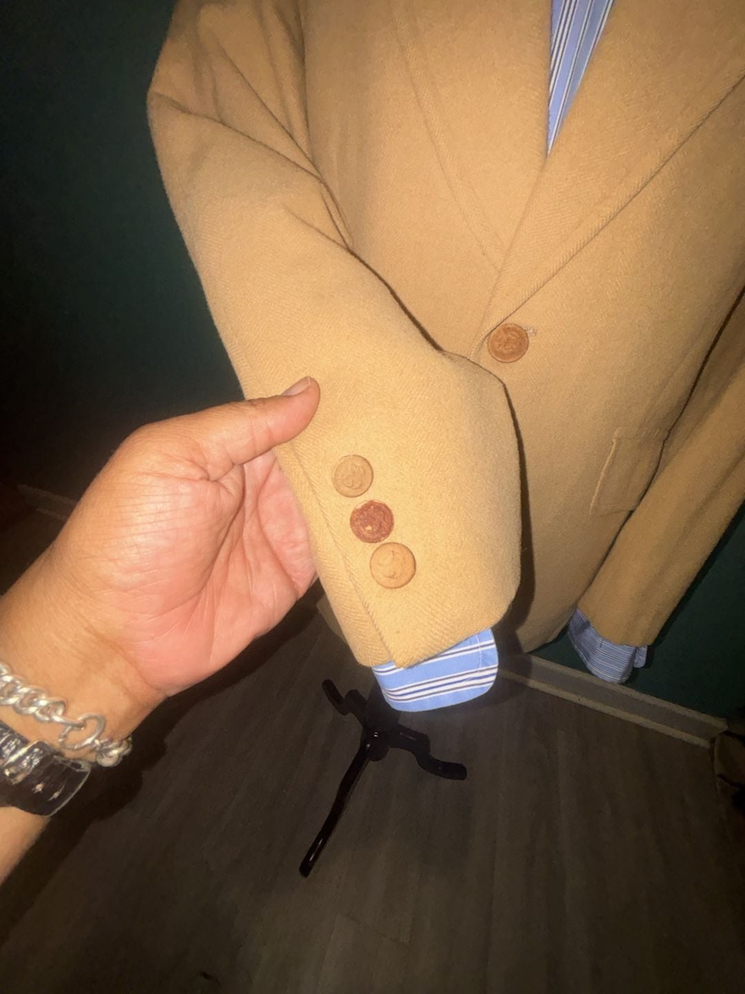 Vintage Austin Reed of Regent Street Tate-Brown's 100% Camel Hair Sport Coat Blazer 42 R 4