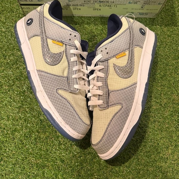 Nike Dunk Low x Union LA Passport Pack Pistachio Midnight Navy Size 10