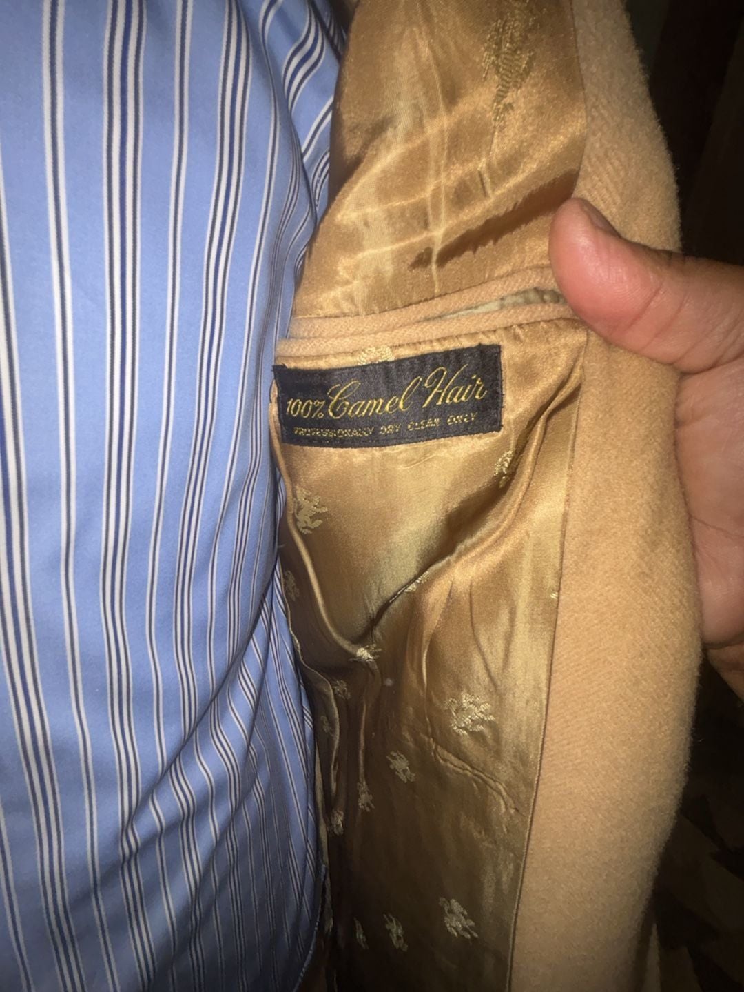 Vintage Austin Reed of Regent Street Tate-Brown's 100% Camel Hair Sport Coat Blazer 42 R 6