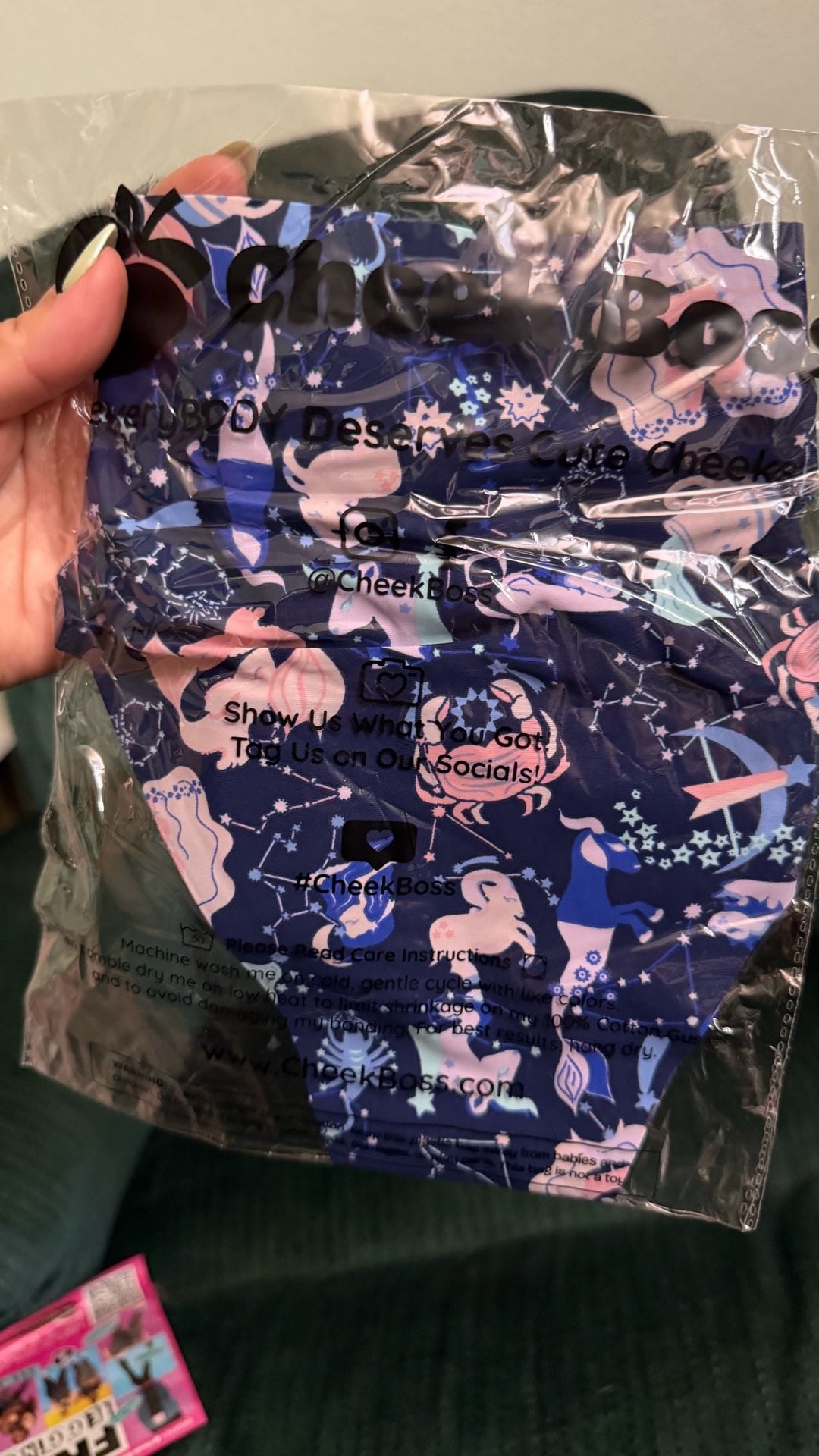 Cheek Boss Celestial Zodiac Print Underwear Women’s 2XL New in Package 2