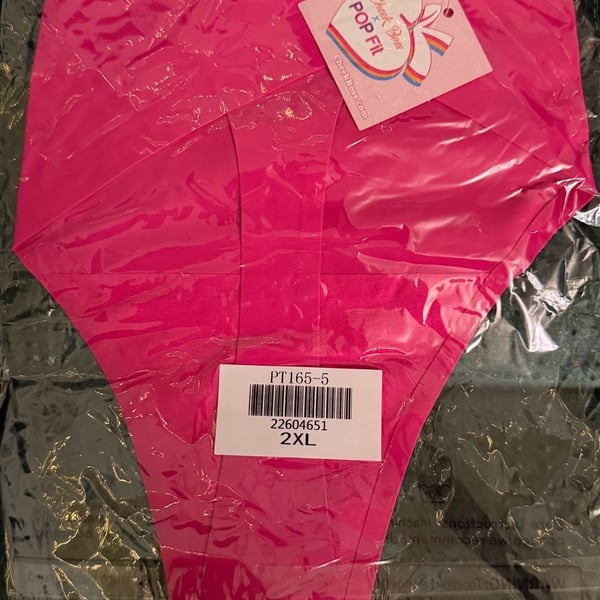 Cheek Boss x POP Fit Hot Pink Thong Women’s 2XL New in Package