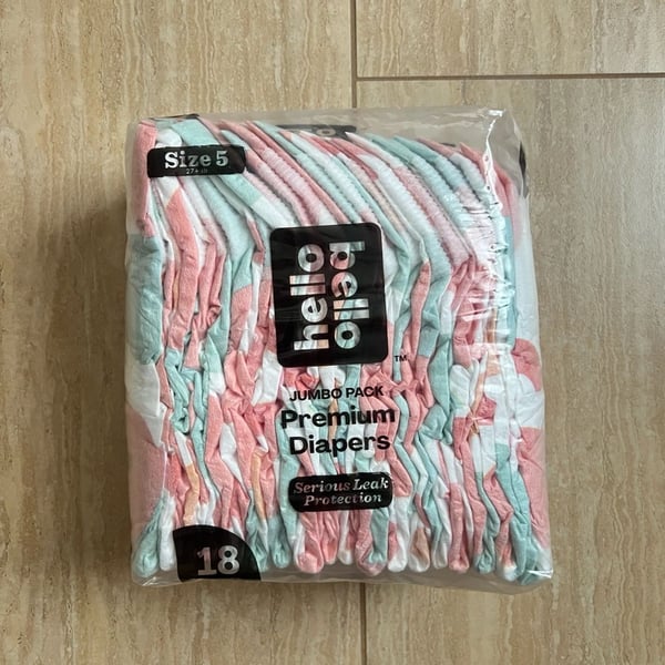 Hello Bello Premium Diapers Size 5 18 Count