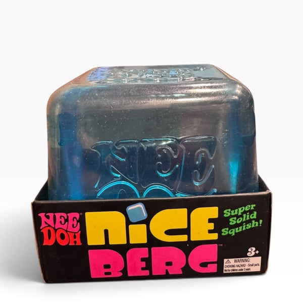 Schylling NeeDoh Nice Berg Giant Nice Cube Sensory Squeeze Toy