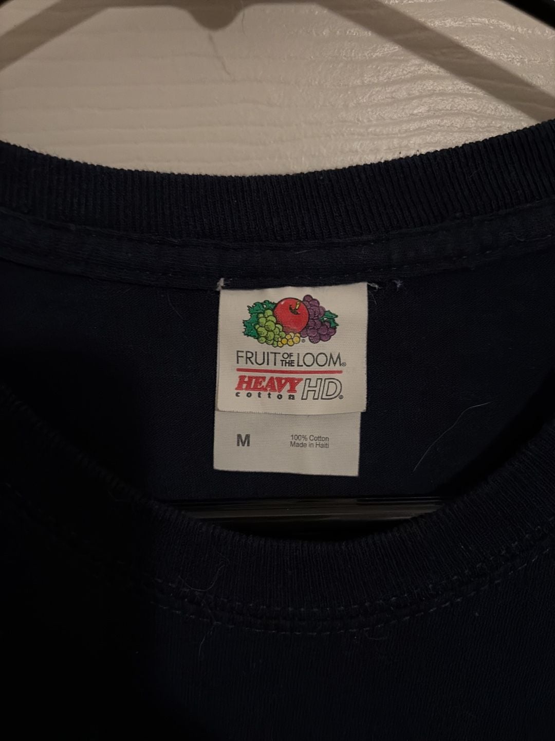 Fruit of the Loom Heavy HD Cotton Smokey Bear Resist Only You Can Graphic T-Shirt Navy Medium 3
