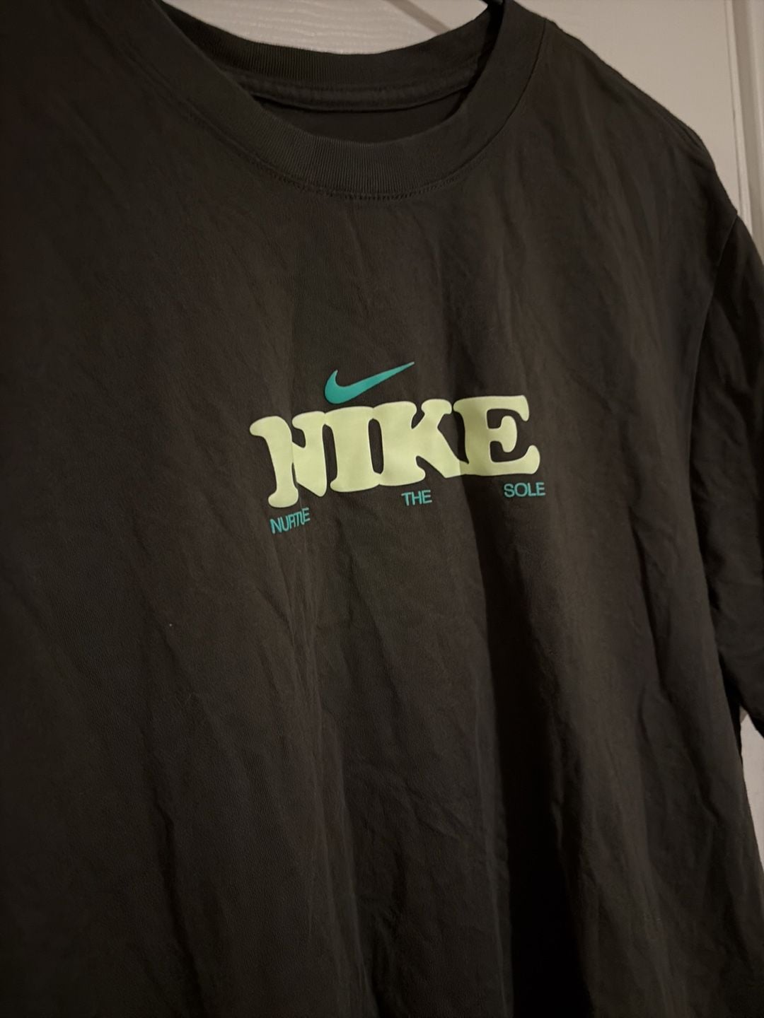 Nike Nurture The Sole Graphic T-Shirt Black 3