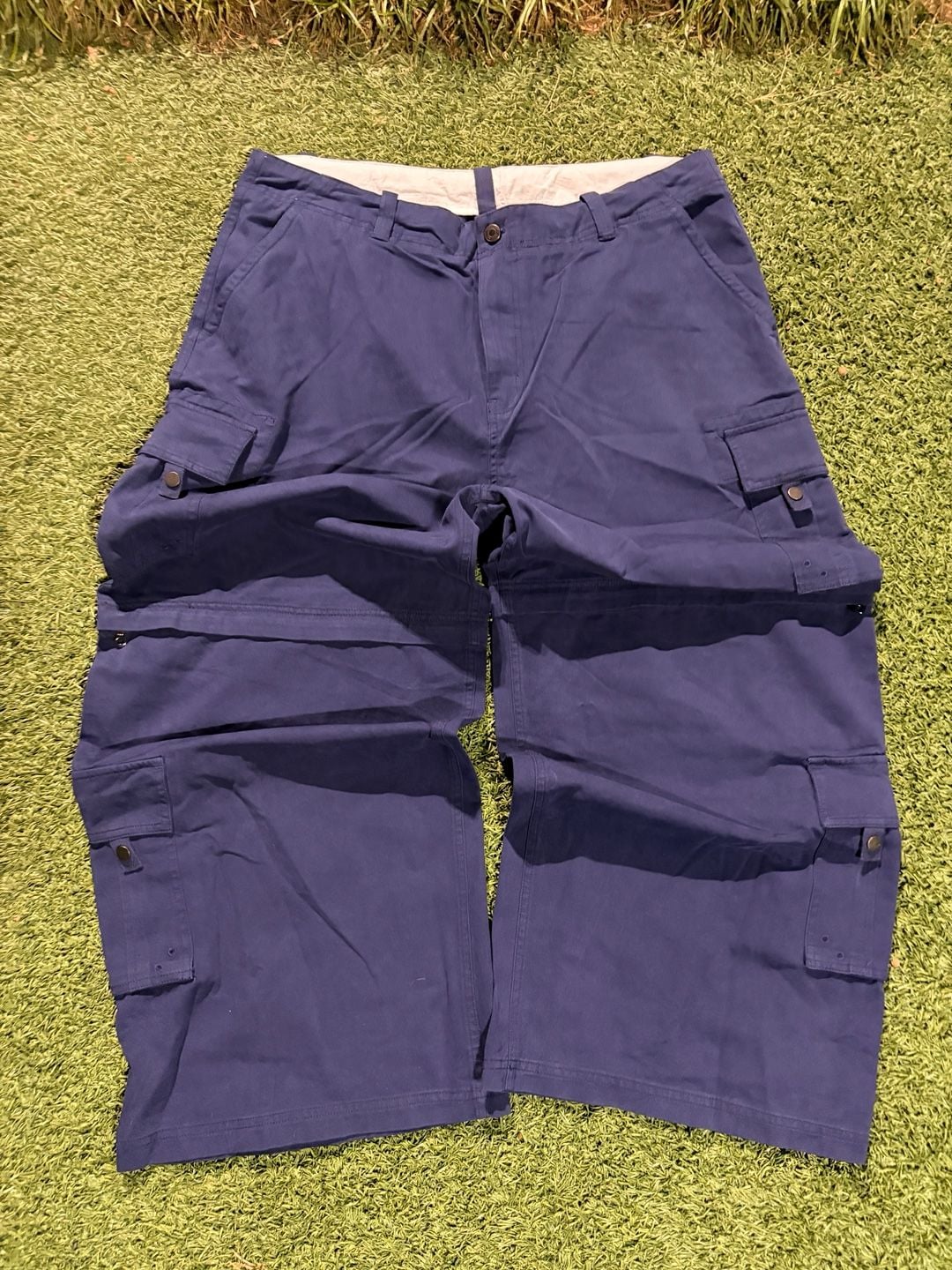Hidden Season Blue Cargo Pants and shorts Size 2XL 2