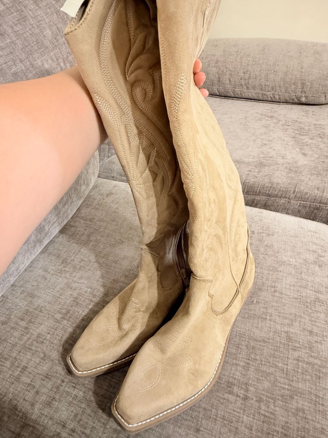 Wild Fable Women's Kenzie Tall Western Boots 5
