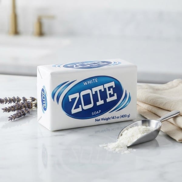 3 Pack of Zote Laundry Original White Soap Bar Washing