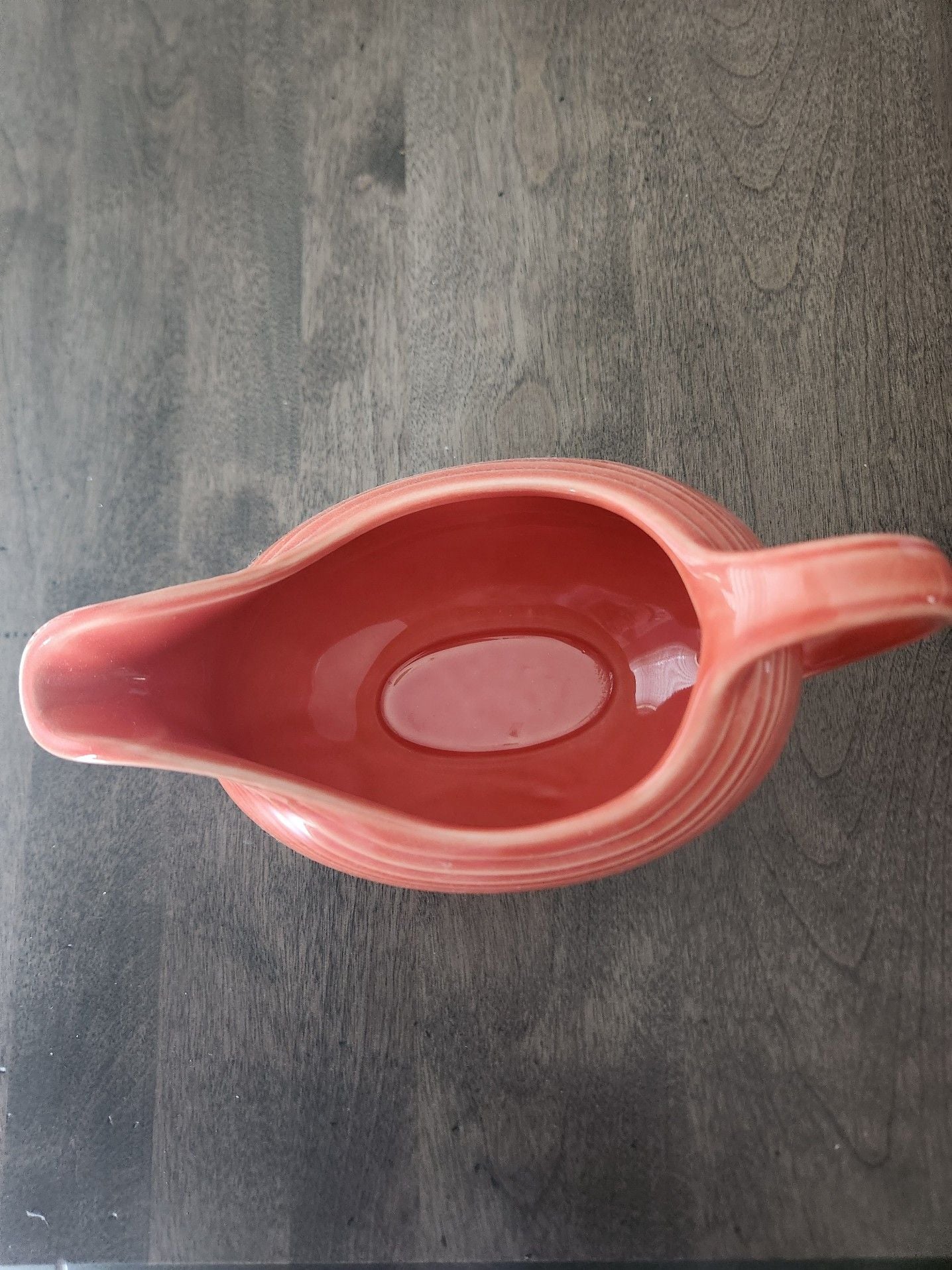 Homer Laughlin Fiesta Orange Gravy Boat 6