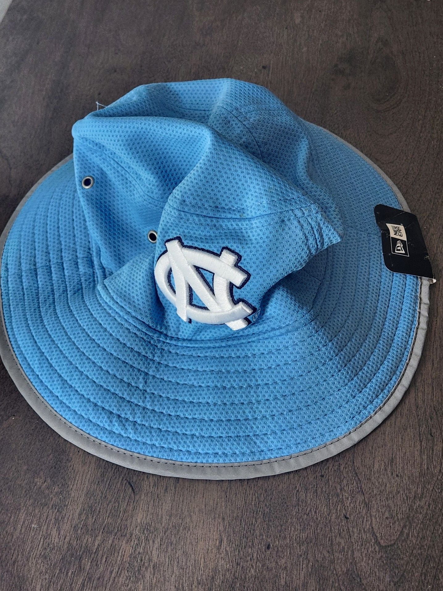 New Era North Carolina Tar Heels Training Bucket Hat Carolina Blue One Size 2
