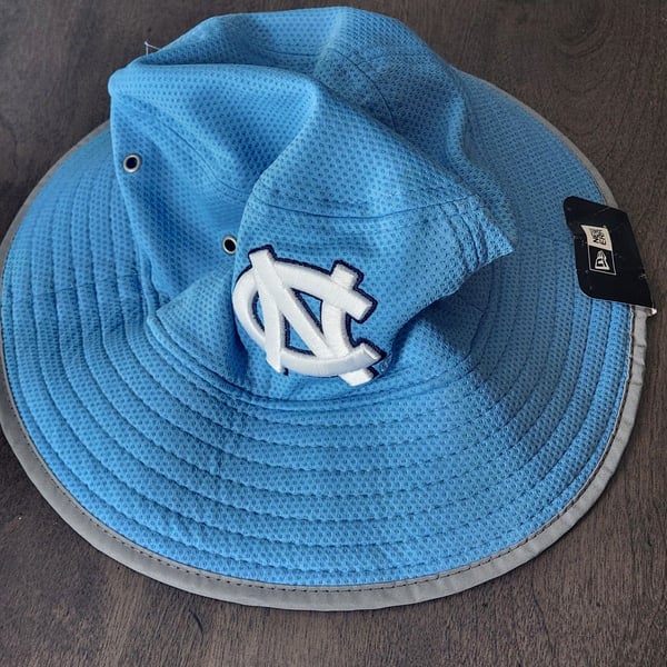 New Era North Carolina Tar Heels Training Bucket Hat Carolina Blue One Size