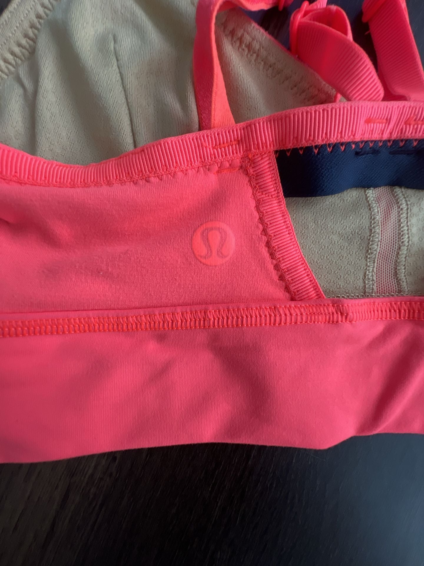 Lululemon Free to Be Serene Strappy Sports Bra Sunset Orange Size 6 4