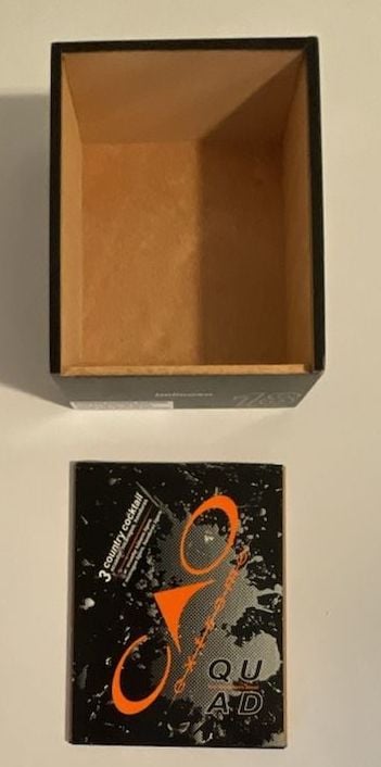 CAO Extreme Belicoso Empty Cigar Box 6.25 x 5 12
