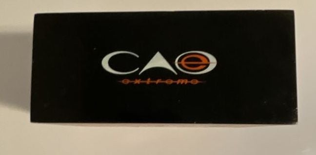 CAO Extreme Belicoso Empty Cigar Box 6.25 x 5 4